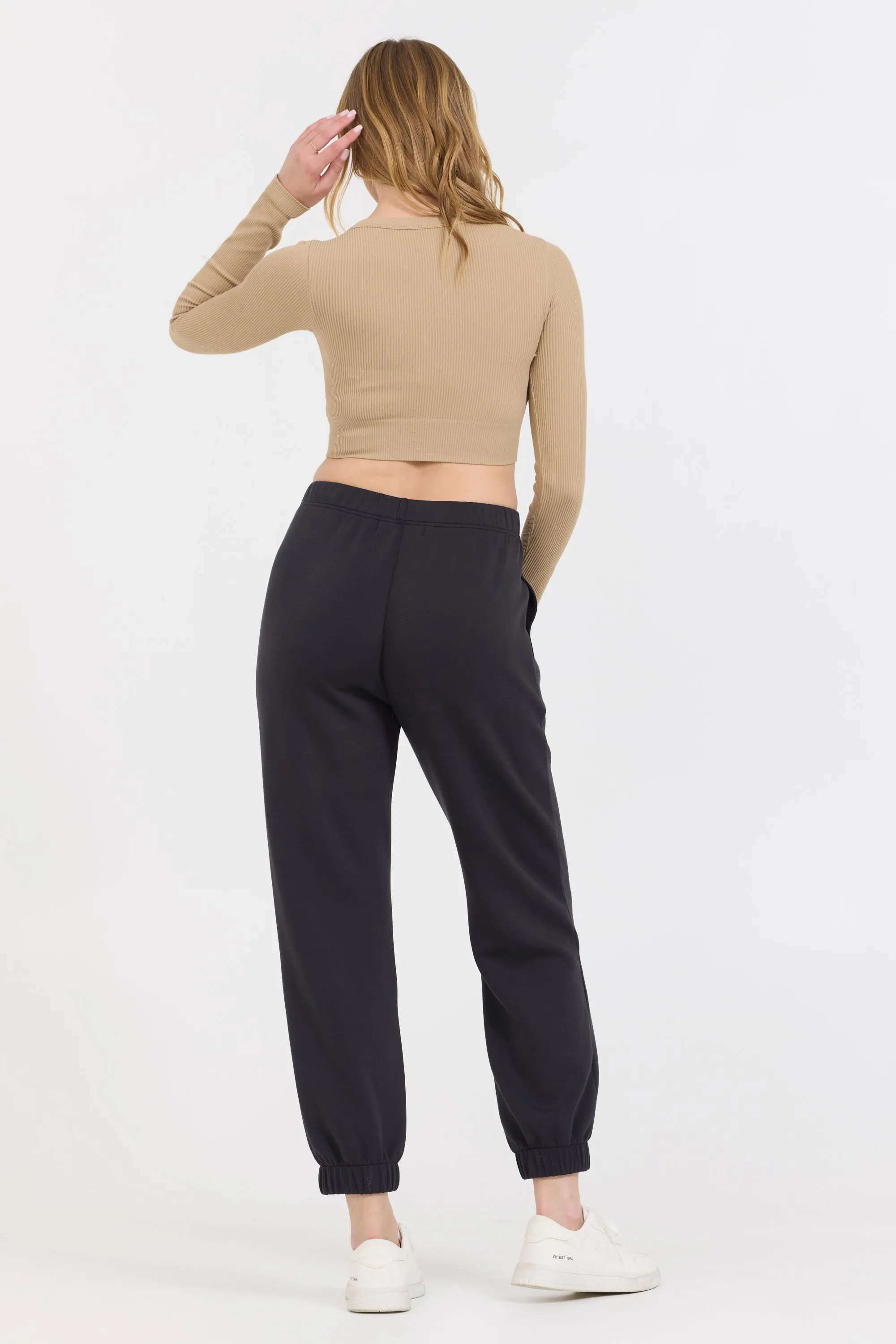 Black Cloud Fleece Jogger sold by Vintage Havana product image thumbnail 5
