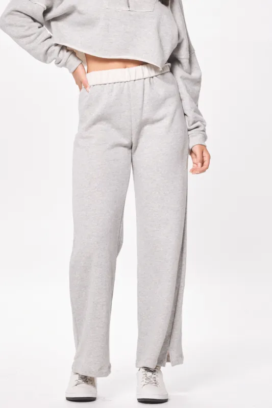 Hunter Grey Fleece Pant w/ Rollover Waistband sold by Vintage Havana