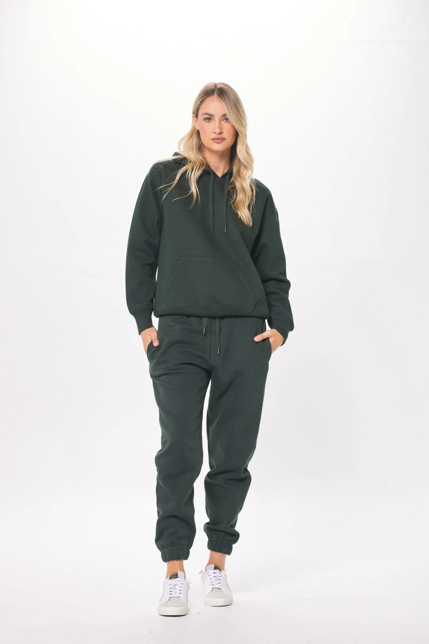 Deep Emerald Green Proweave Hoodie sold by Vintage Havana product image thumbnail 4