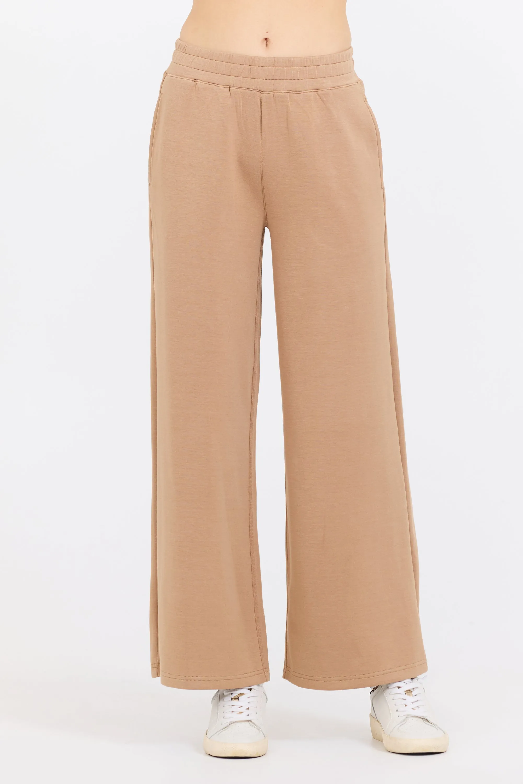 Caramel Cloud Fleece Flare Pant sold by Vintage Havana