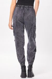 Washed Black Tencel Cargo Pant sold by Vintage Havana