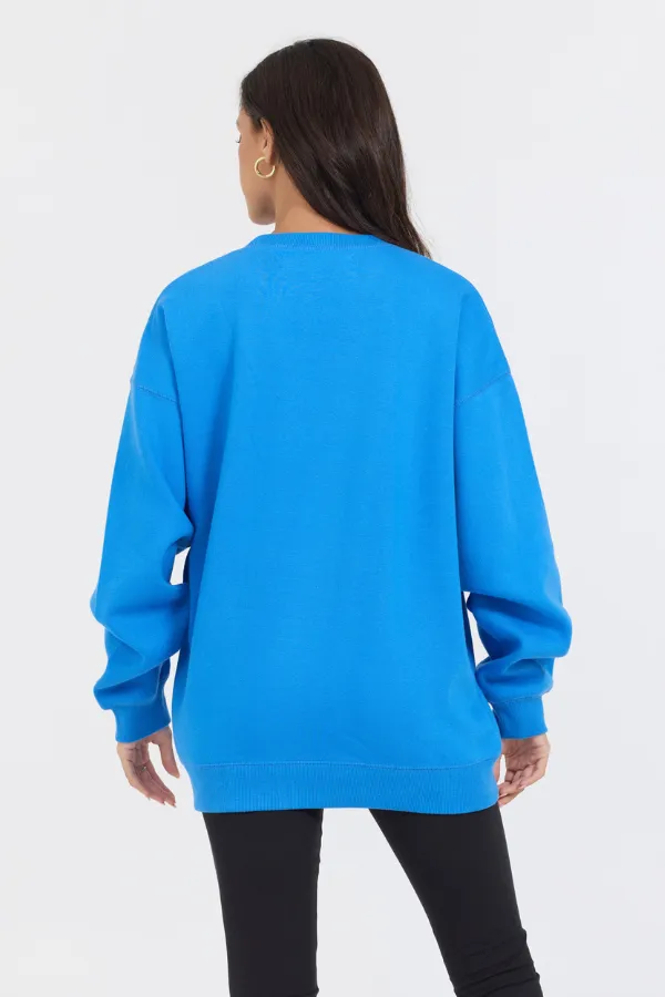 Blue Proweave Crewneck sold by Vintage Havana product image thumbnail 2
