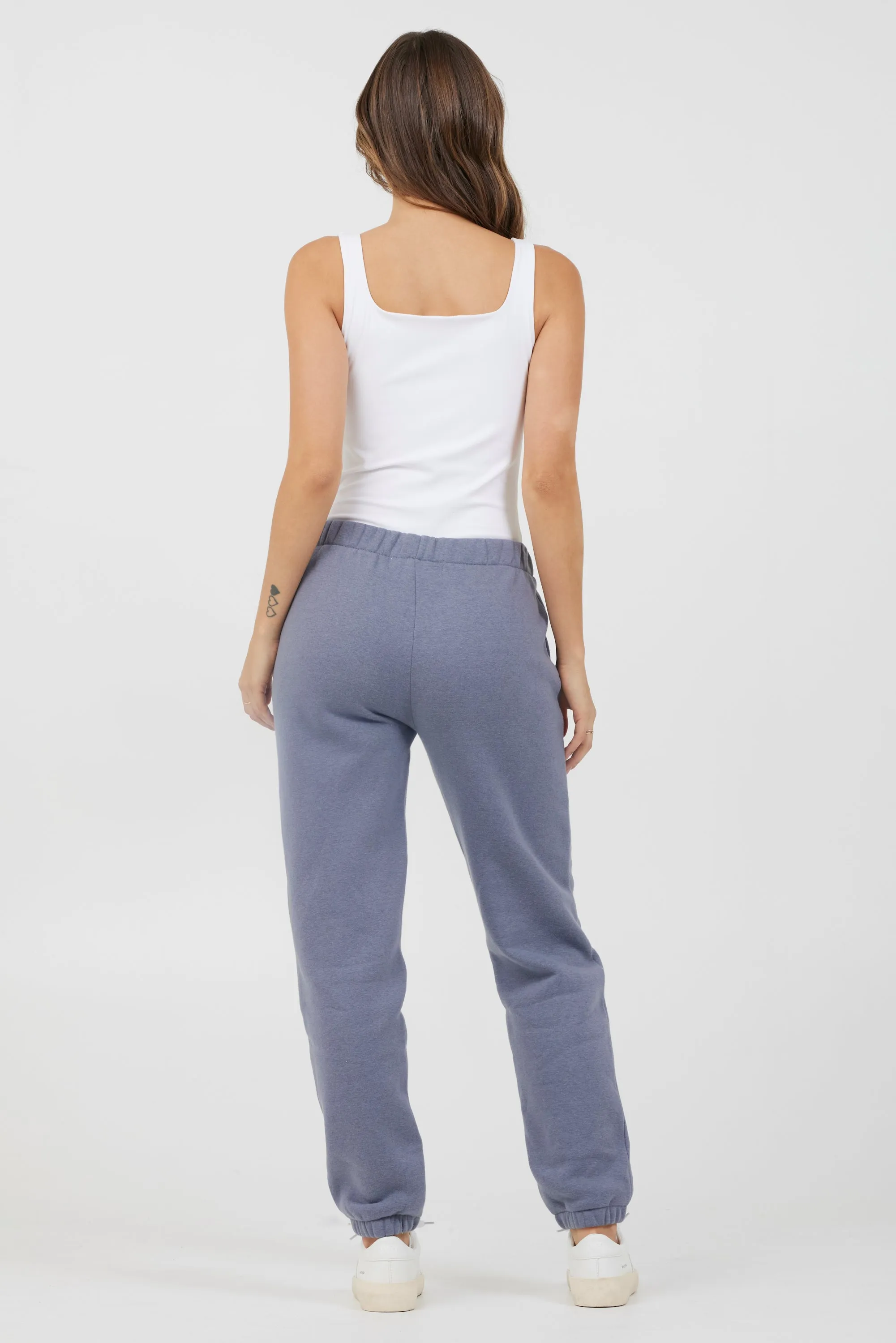 Storm Blue Essentials Fleece Joggers sold by Vintage Havana product image thumbnail 4