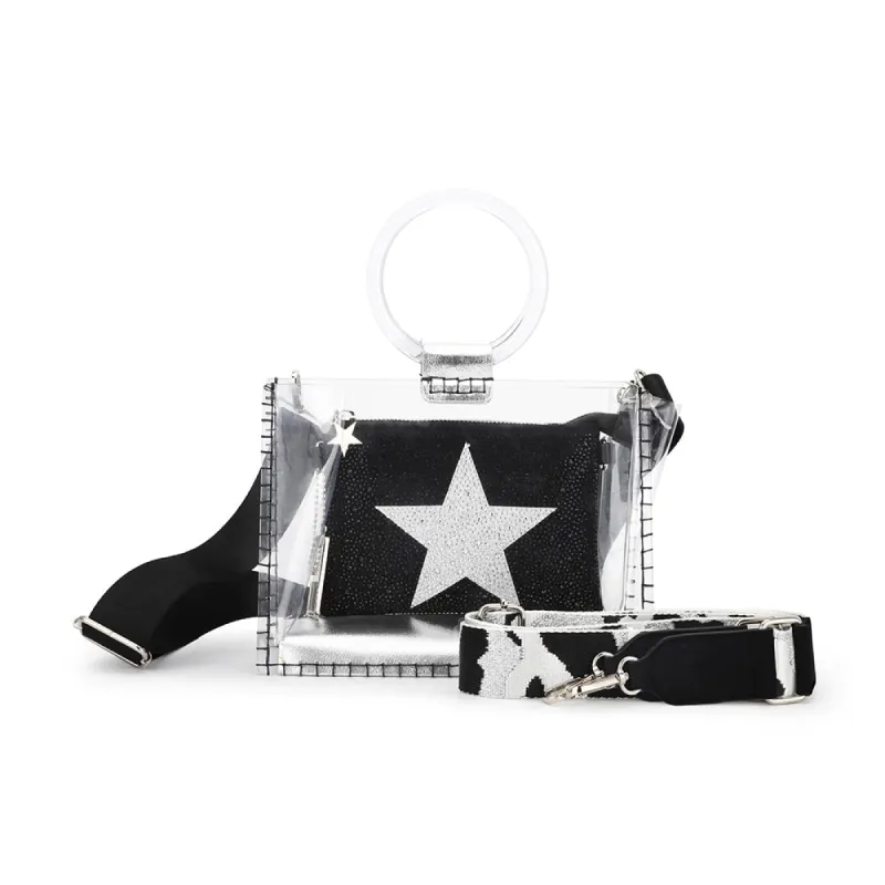 MINI MOLLY - BLACK RHINESTONE MULTI sold by Vintage Havana