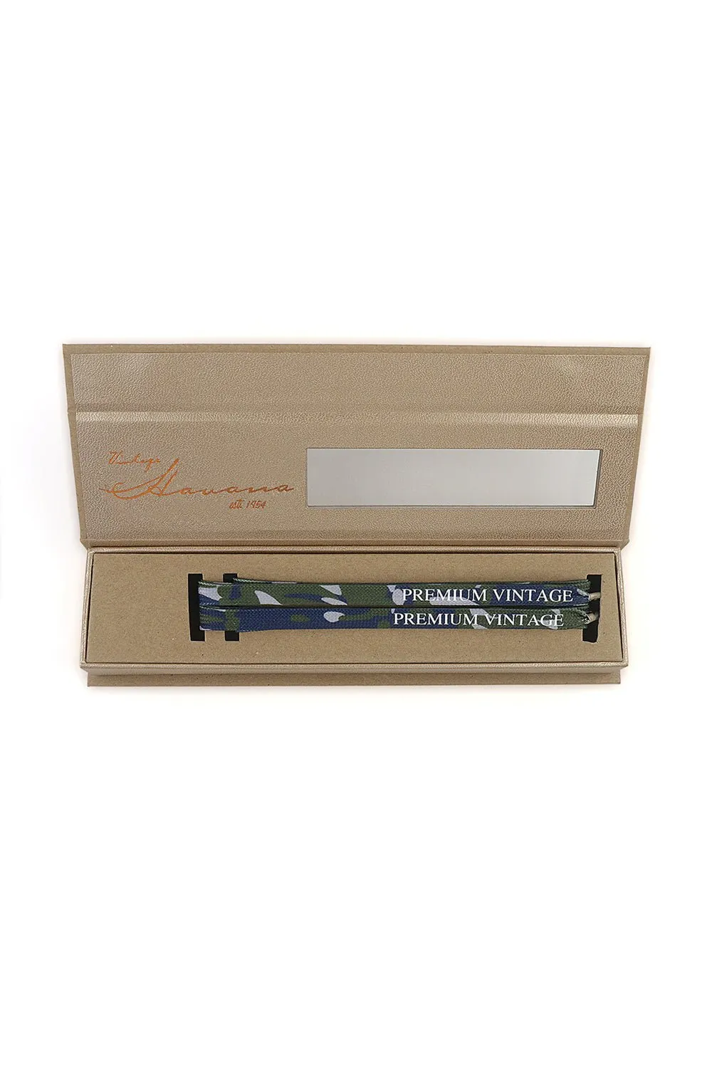 GREEN CAMO LACES sold by Vintage Havana