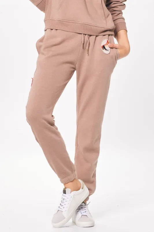 Toasted Almond Winter Fleece Jogger sold by Vintage Havana
