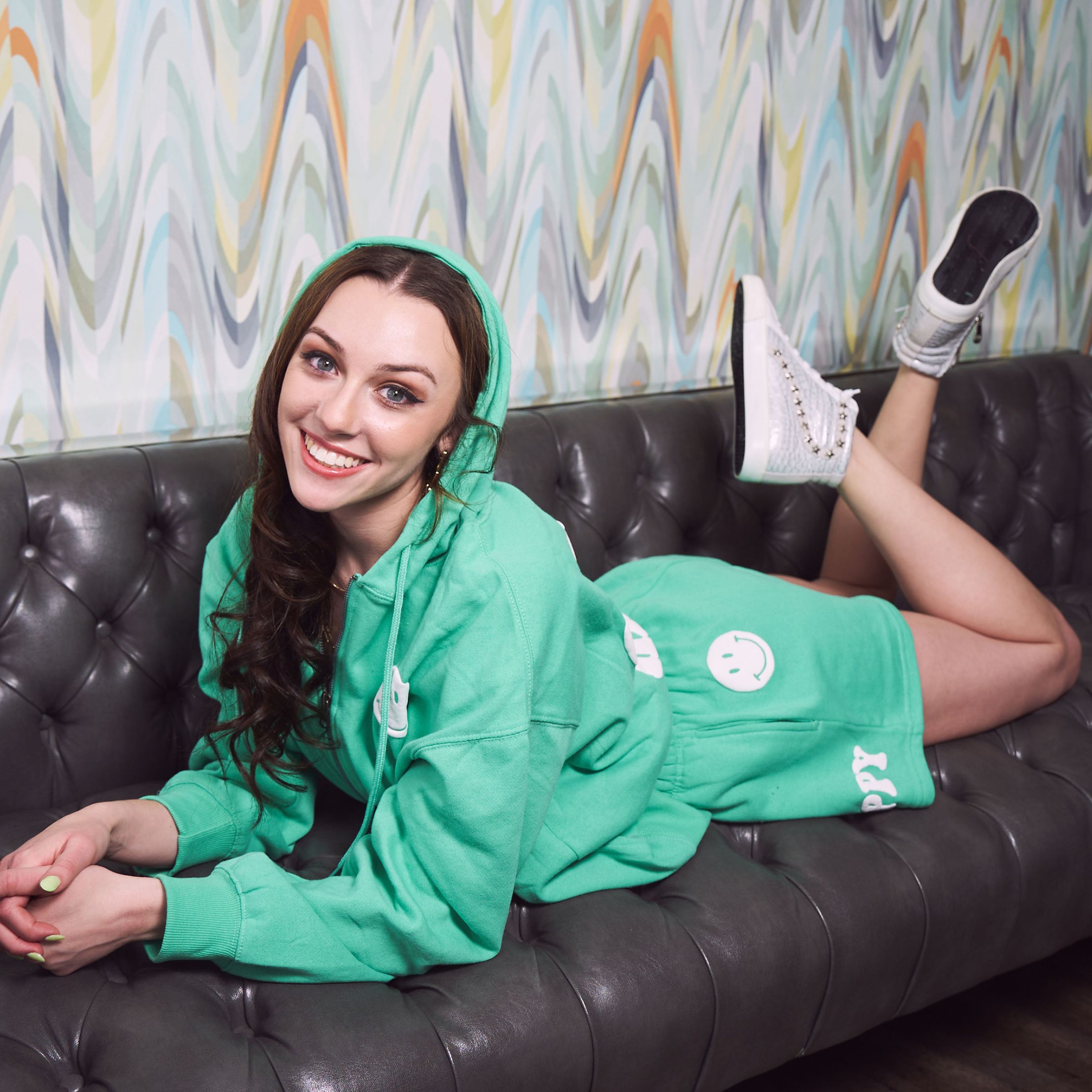 EDGE HIGH - LIGHT GREY CROCO sold by Vintage Havana product image thumbnail 2