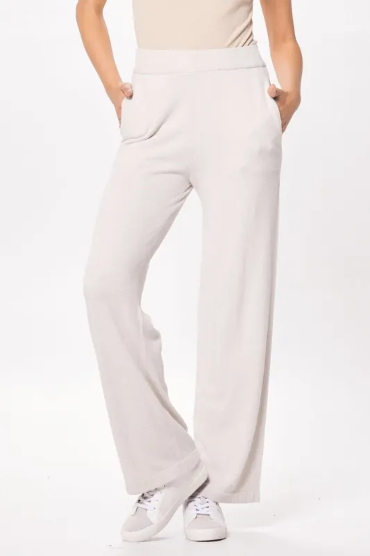 Coconut Cream Plush Knit Jogger sold by Vintage Havana