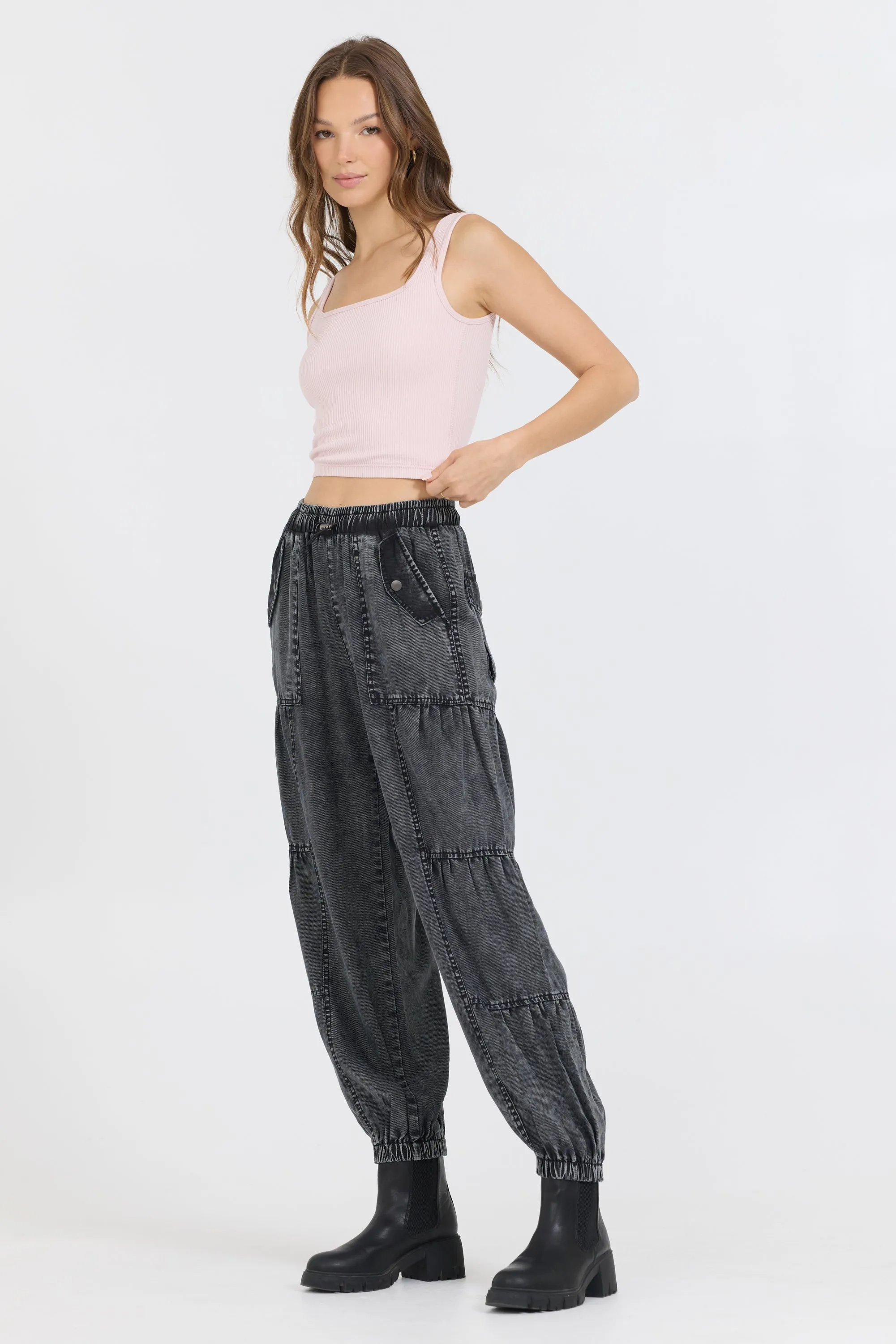 Soft Pink Seamless Tank Top sold by Vintage Havana product image thumbnail 3