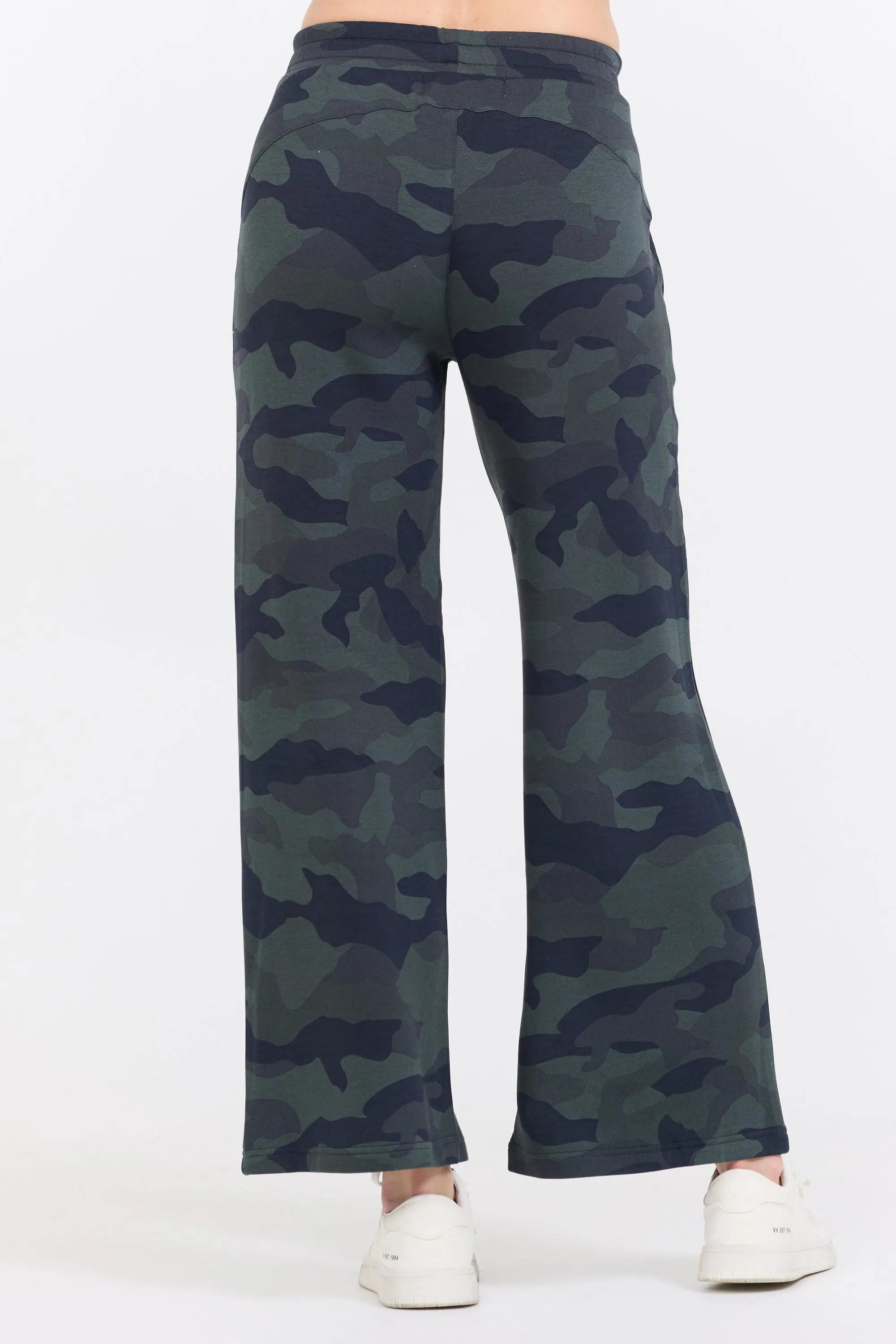 Onyx Camo Printed Cloud Fleece Flare Pant sold by Vintage Havana product image thumbnail 3