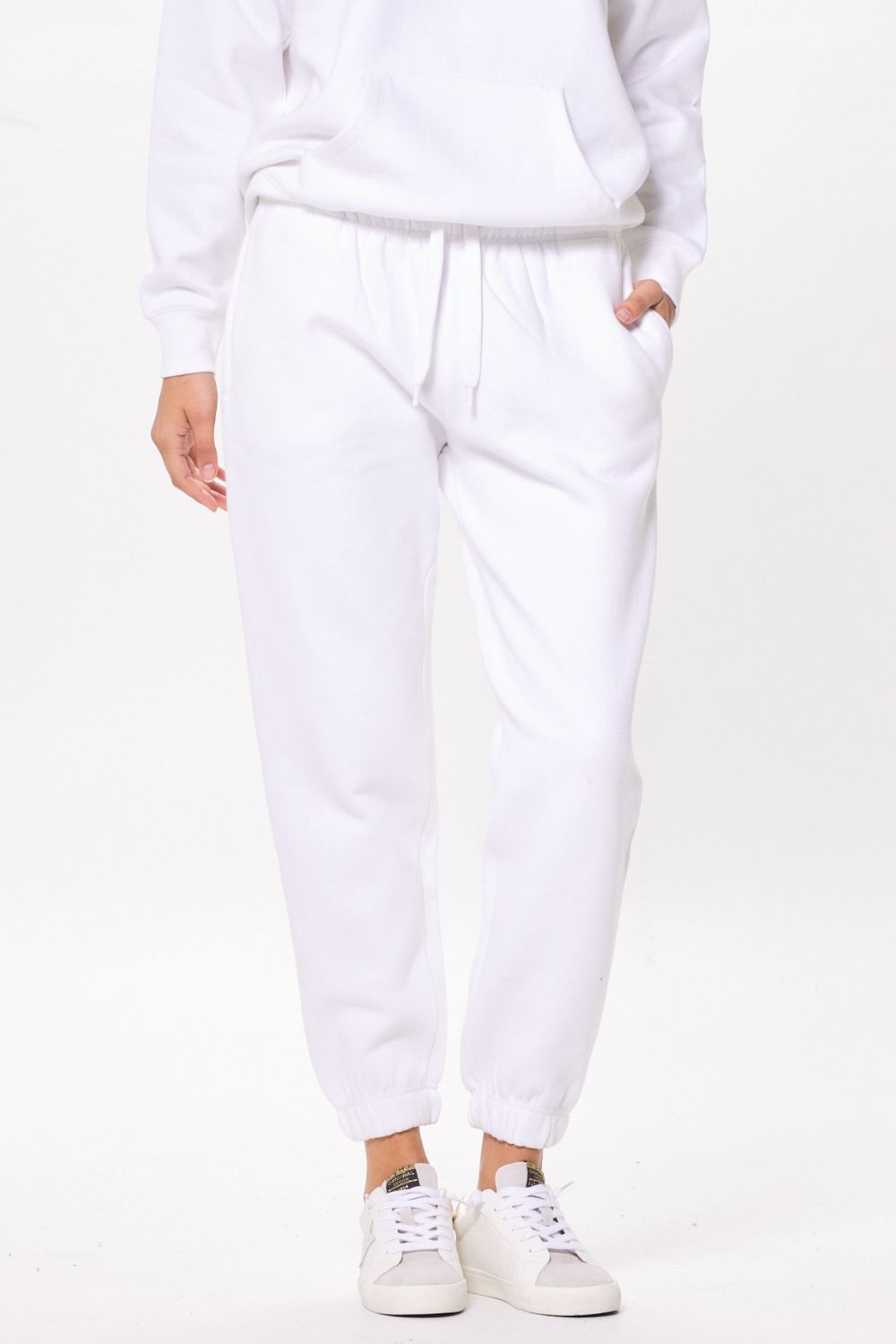 White Proweave Jogger sold by Vintage Havana