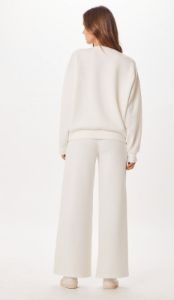 Bright Ivory Cloud Fleece Crewneck sold by Vintage Havana