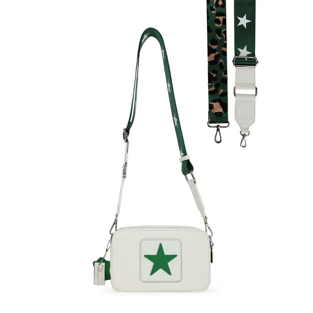 LEGEND 7 BAG - WHITE GREEN sold by Vintage Havana