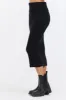 Black Knit Midi Skirt sold by Vintage Havana