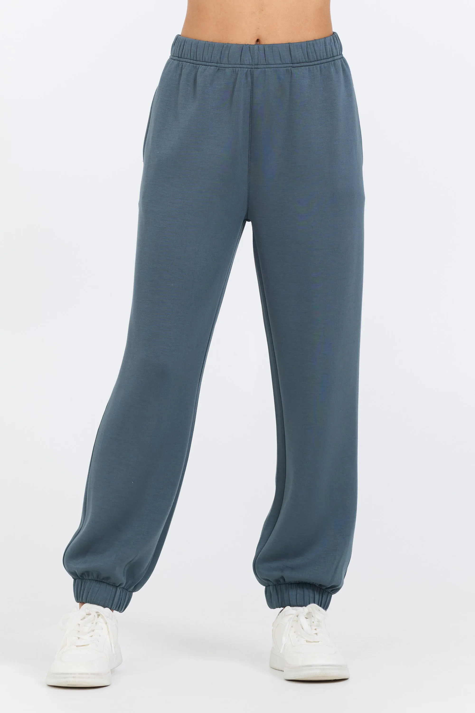 Mountain Grey Cloud Fleece Jogger sold by Vintage Havana