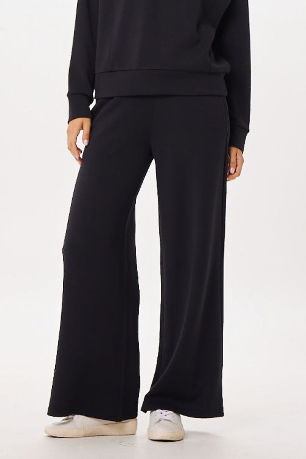 Black Cloud Fleece Flare Pant sold by Vintage Havana