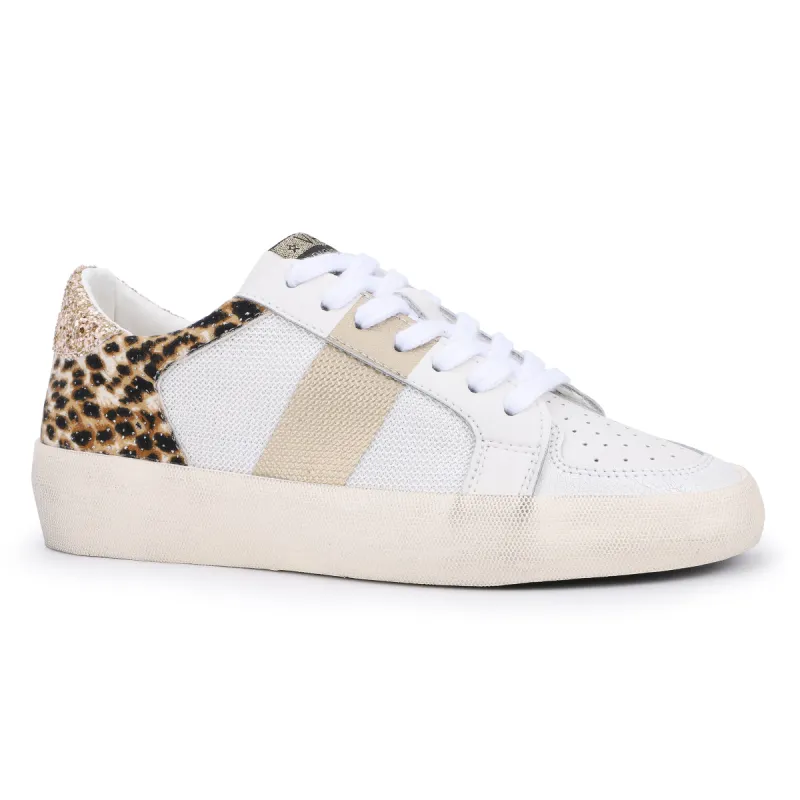 Maxine - White Leopard Multi sold by Vintage Havana
