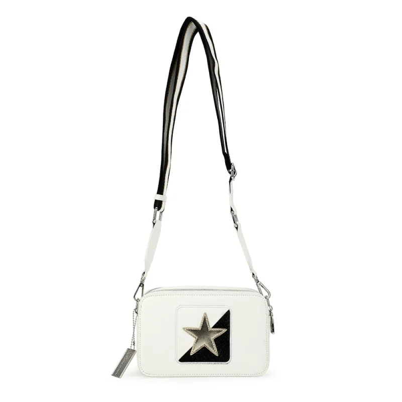 LEGEND BAG - WHITE/ BLACK sold by Vintage Havana