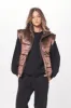 Bronze Oversized Puffer Vest sold by Vintage Havana
