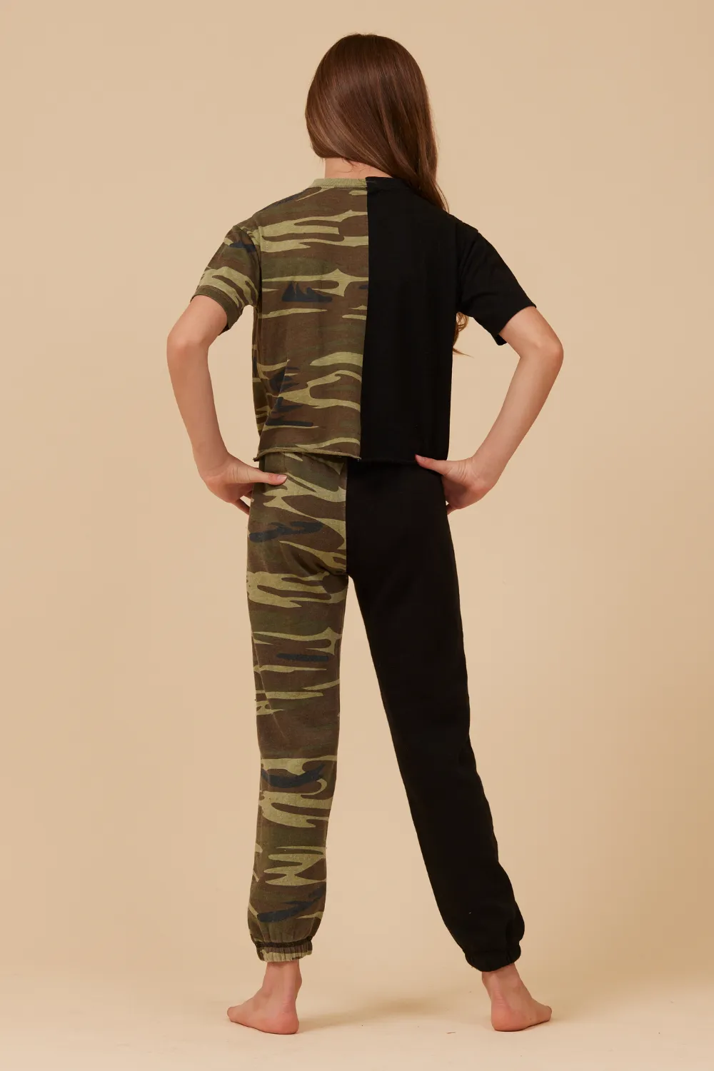 SIDE BY SIDE CAMO JOGGER sold by Vintage Havana product image thumbnail 4