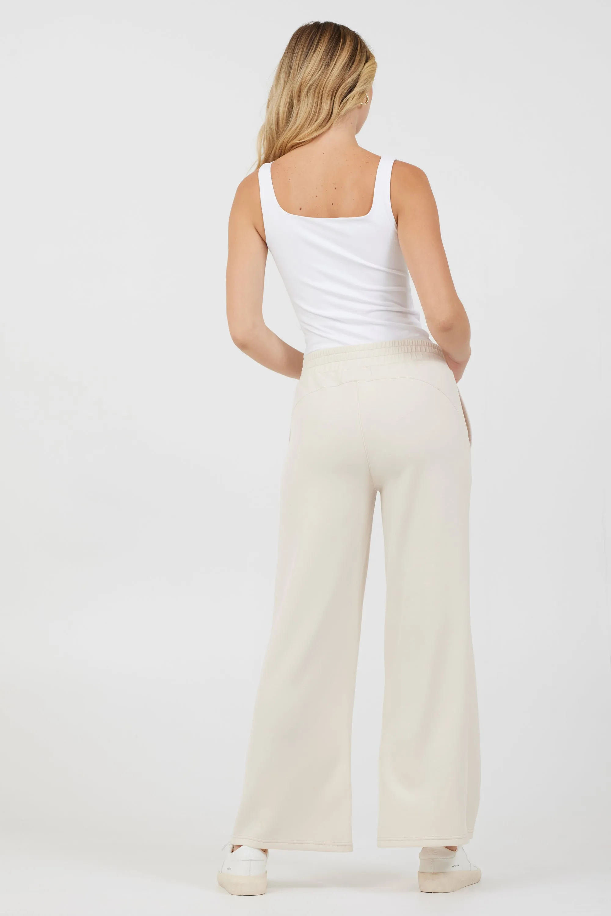 South Beach Sand Cloud Fleece Flare Pants sold by Vintage Havana product image thumbnail 3