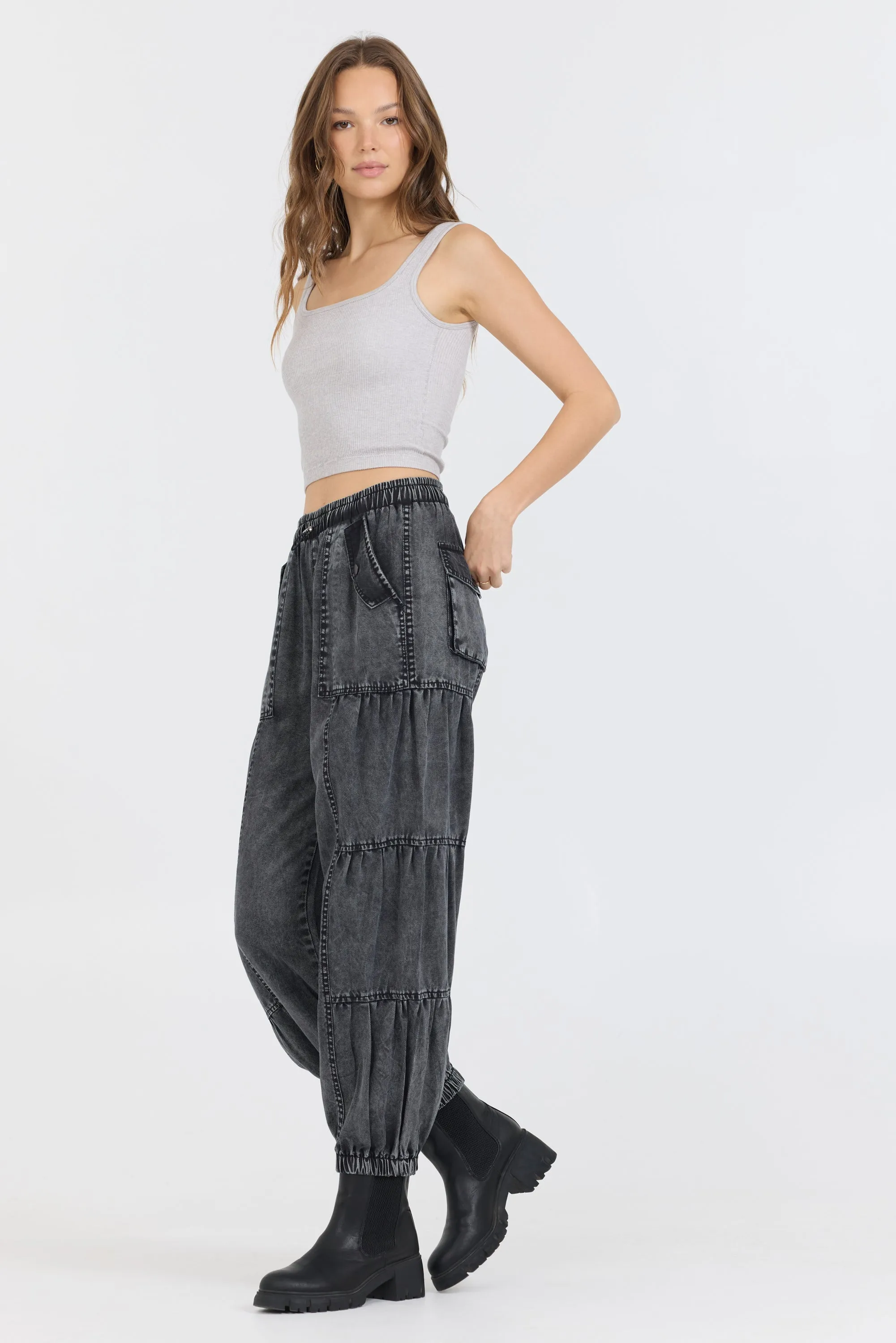 Heather Grey Seamless Tank Top sold by Vintage Havana product image thumbnail 3