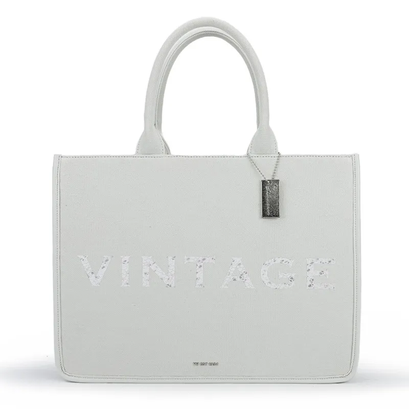 ERIN BAG - GREY sold by Vintage Havana