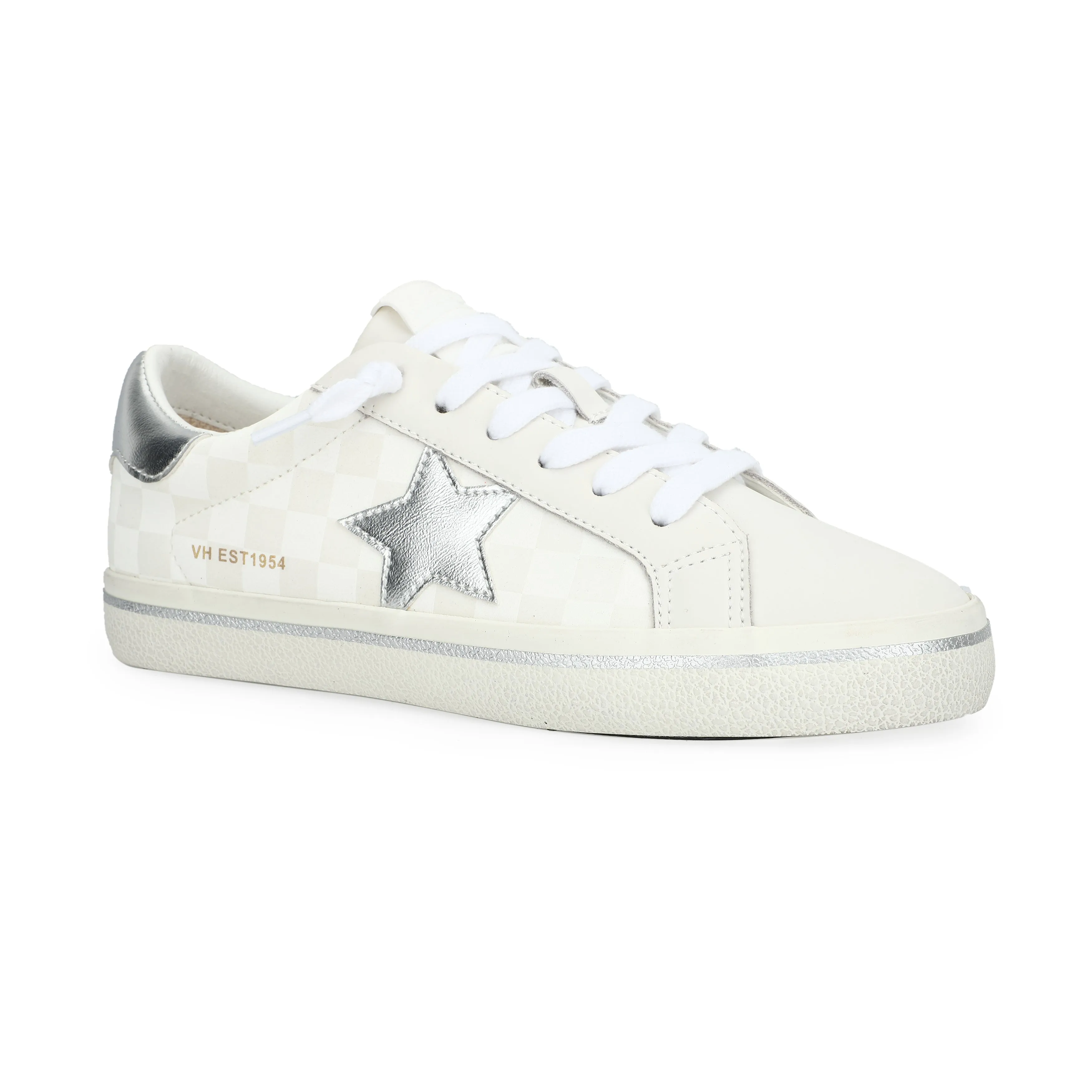 FLAIR 35 - WHITE CHECKERED/SILVER sold by Vintage Havana