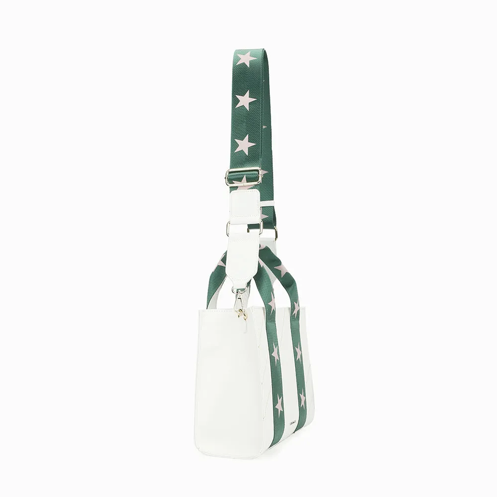 RENEE 5 BAG - WHITE GREEN sold by Vintage Havana product image thumbnail 2