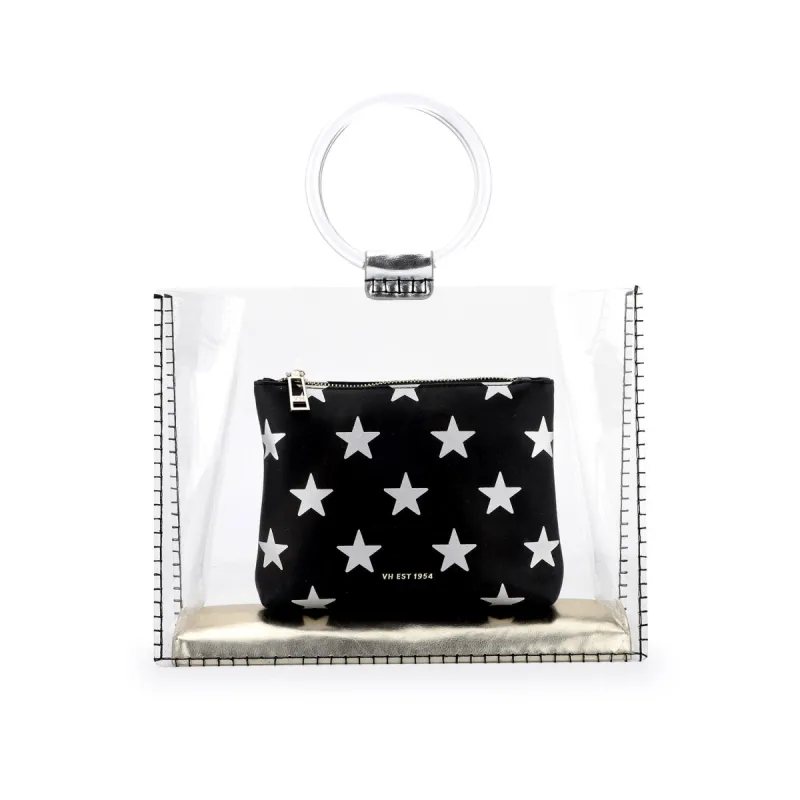MOLLY BAG - BLACK SILVER STAR sold by Vintage Havana