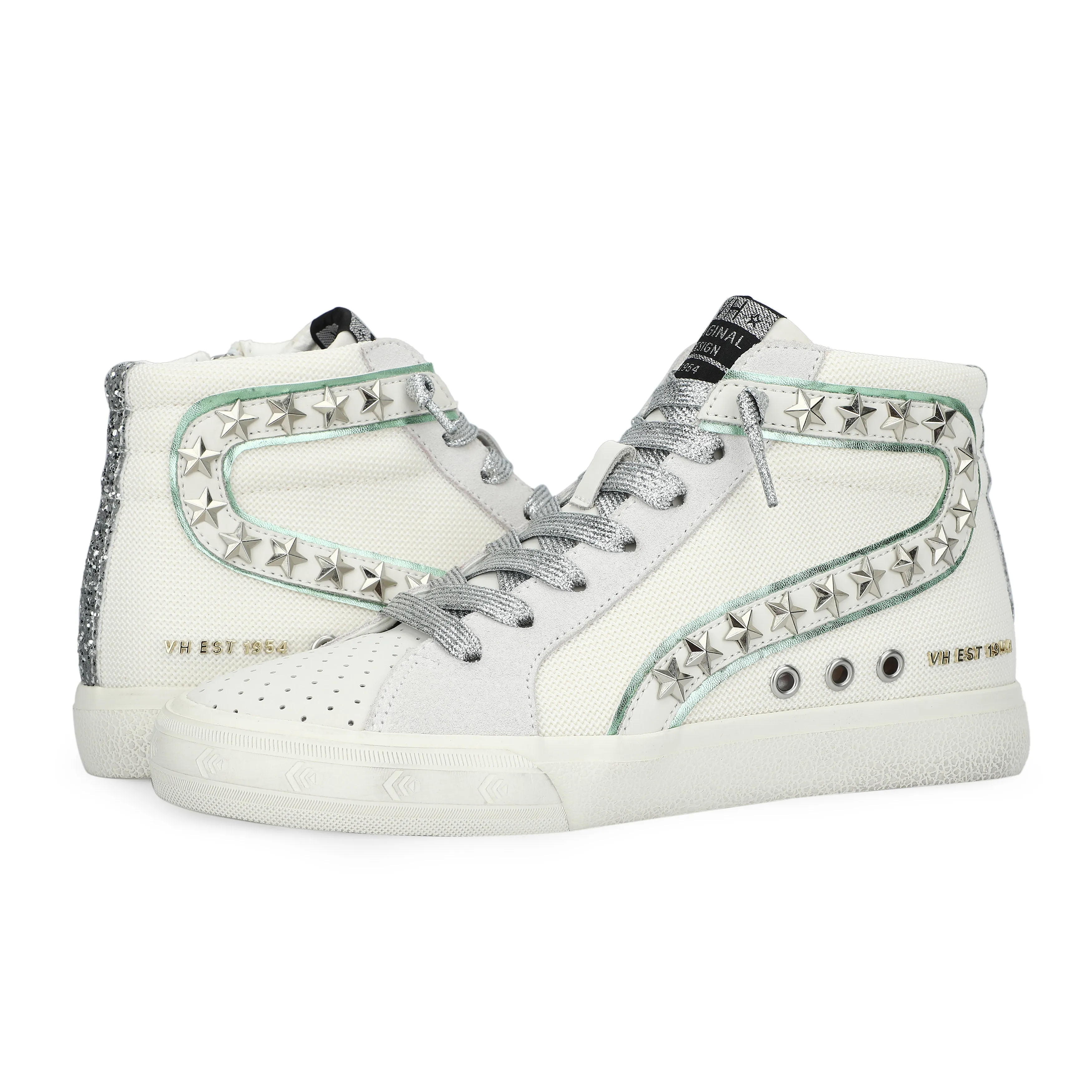 GADOL HIGH 17 - METALLIC GREEN/WHITE sold by Vintage Havana product image thumbnail 3