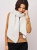 BLANKET STITCH KNIT SCARF - GREY/CHARCOAL sold by Vintage Havana