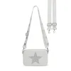 LINDA BAG- WHITE PEARL/ DENIM STAR sold by Vintage Havana