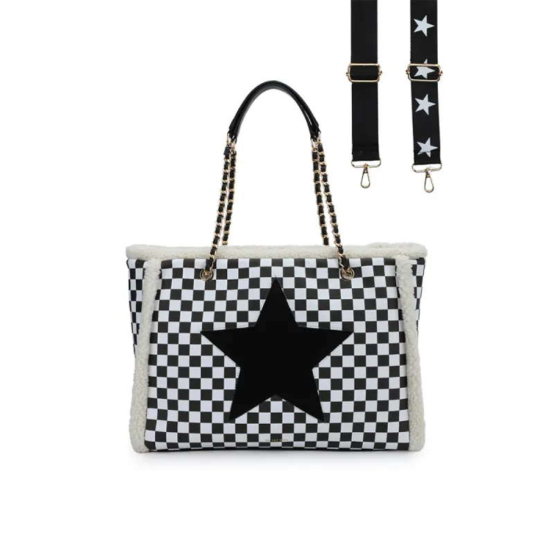 ROSE BAG - CHECKERED sold by Vintage Havana