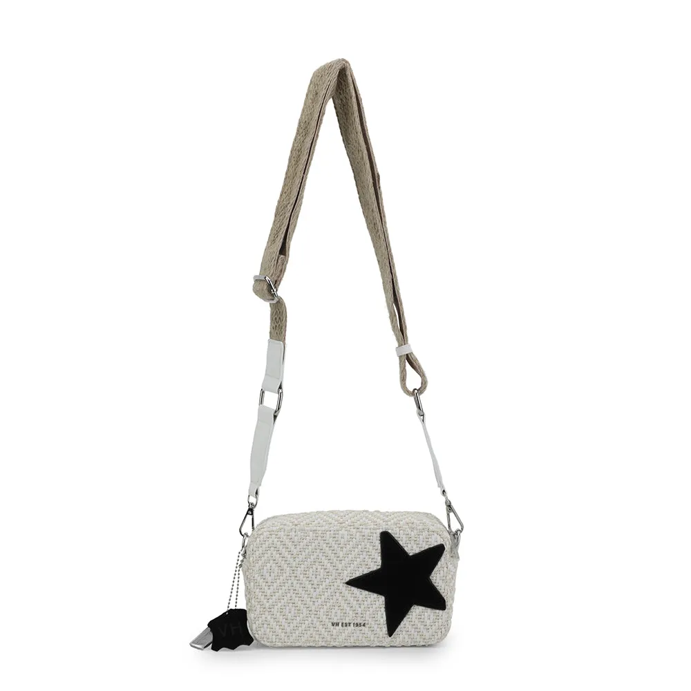 MINI MEME - WHITE RAFIA MIX sold by Vintage Havana