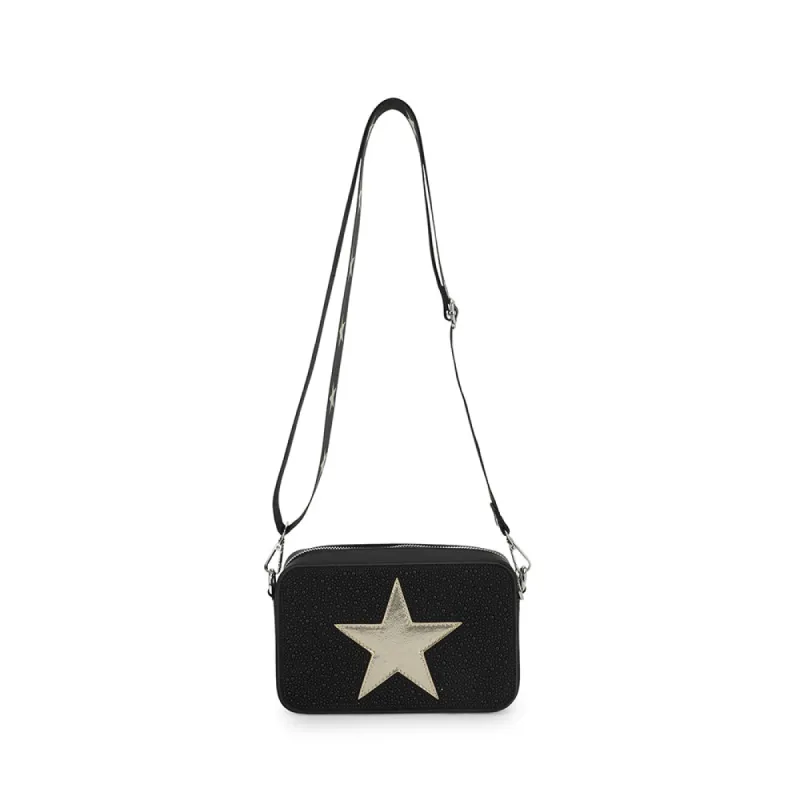 LINDA BAG- BLACK PEARL/ GOLD STAR sold by Vintage Havana