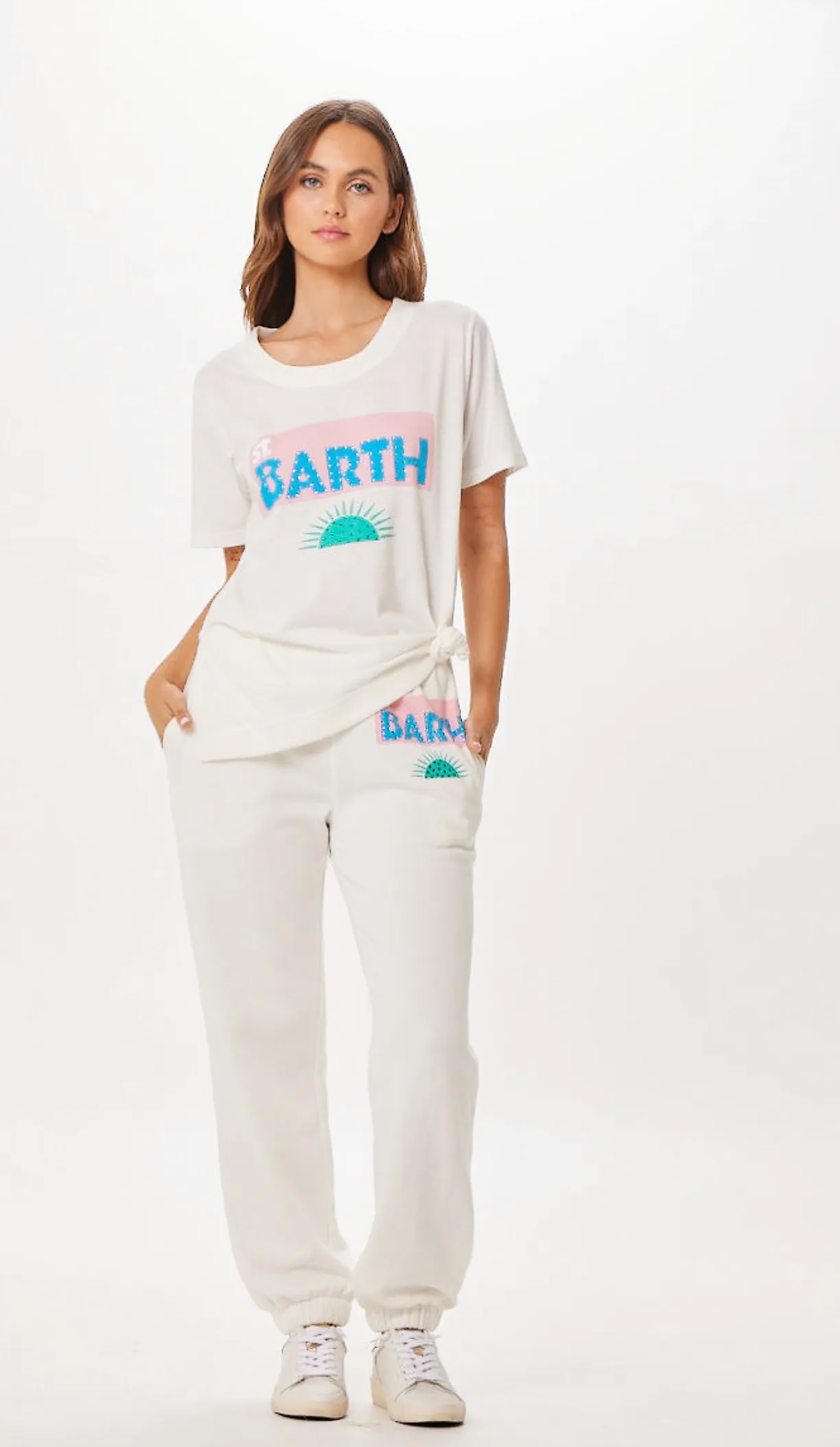 White St. Barth Jet Setter Surf Wash Jogger sold by Vintage Havana product image thumbnail 3