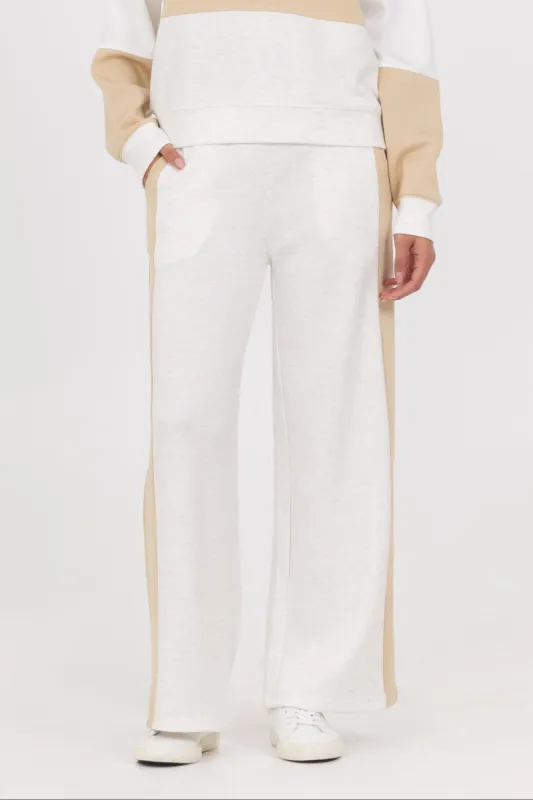 Color Block Cloud Fleece Wide Leg Pant sold by Vintage Havana