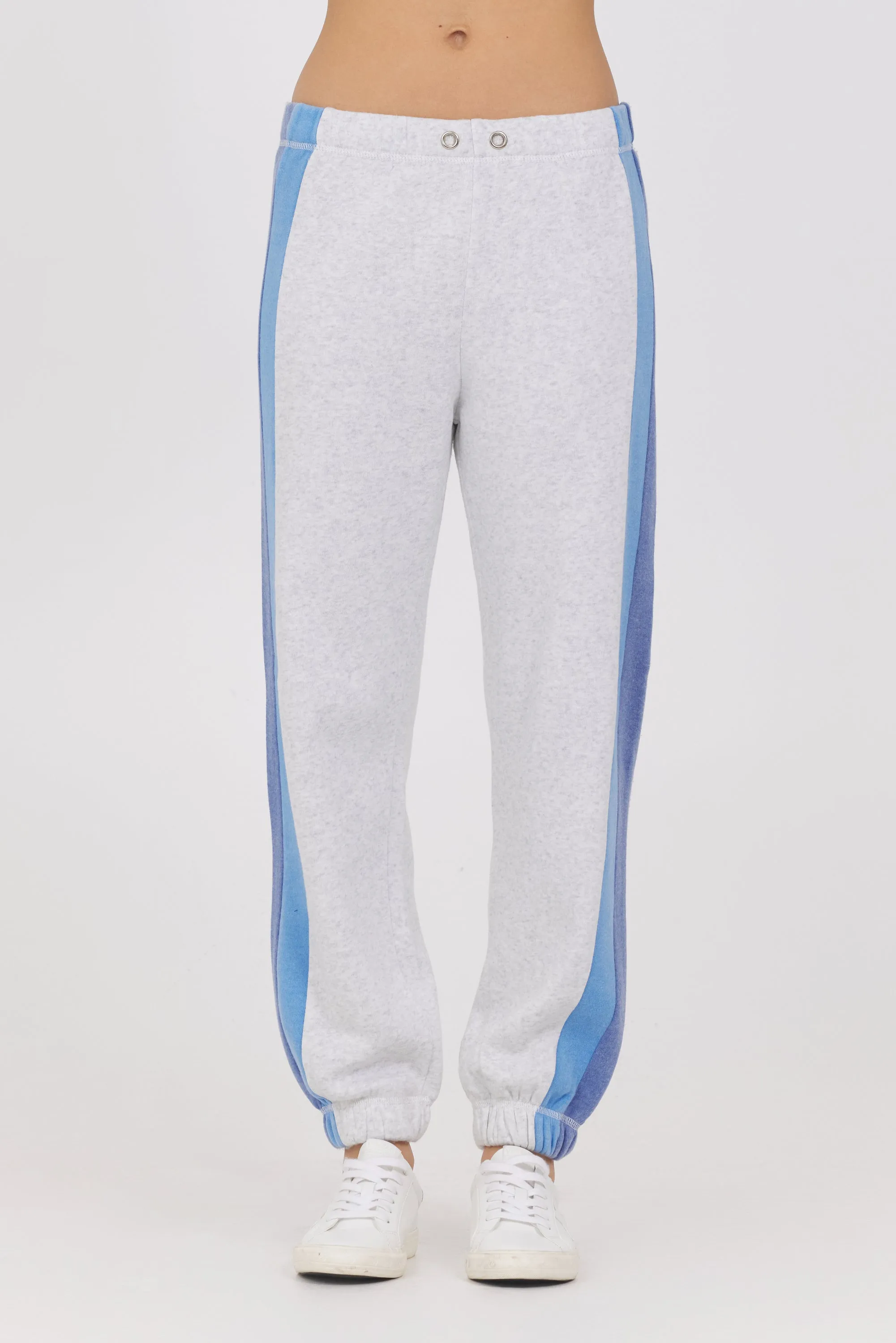 Color Block Burnout Fleece Jogger sold by Vintage Havana