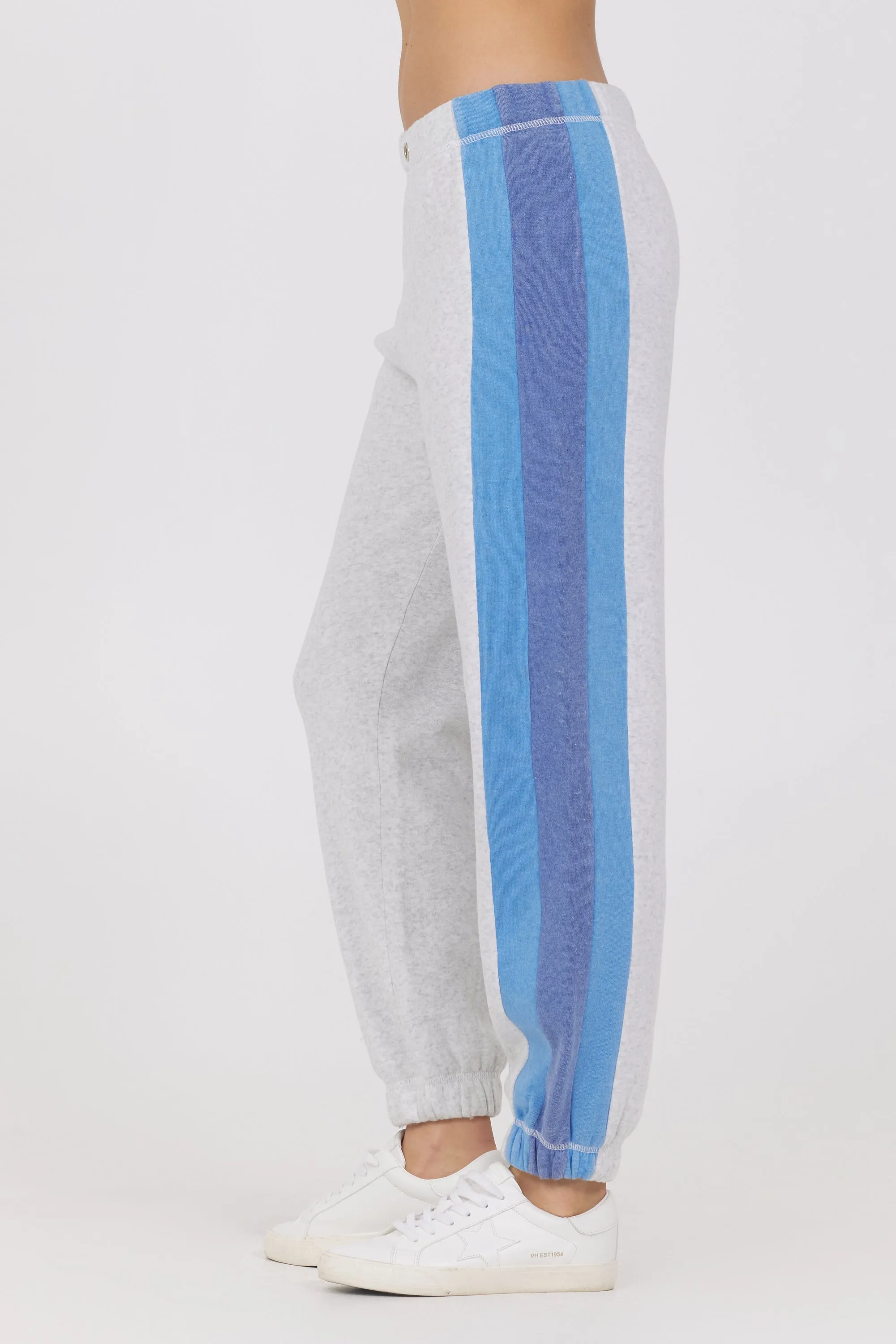 Color Block Burnout Fleece Jogger sold by Vintage Havana product image thumbnail 2