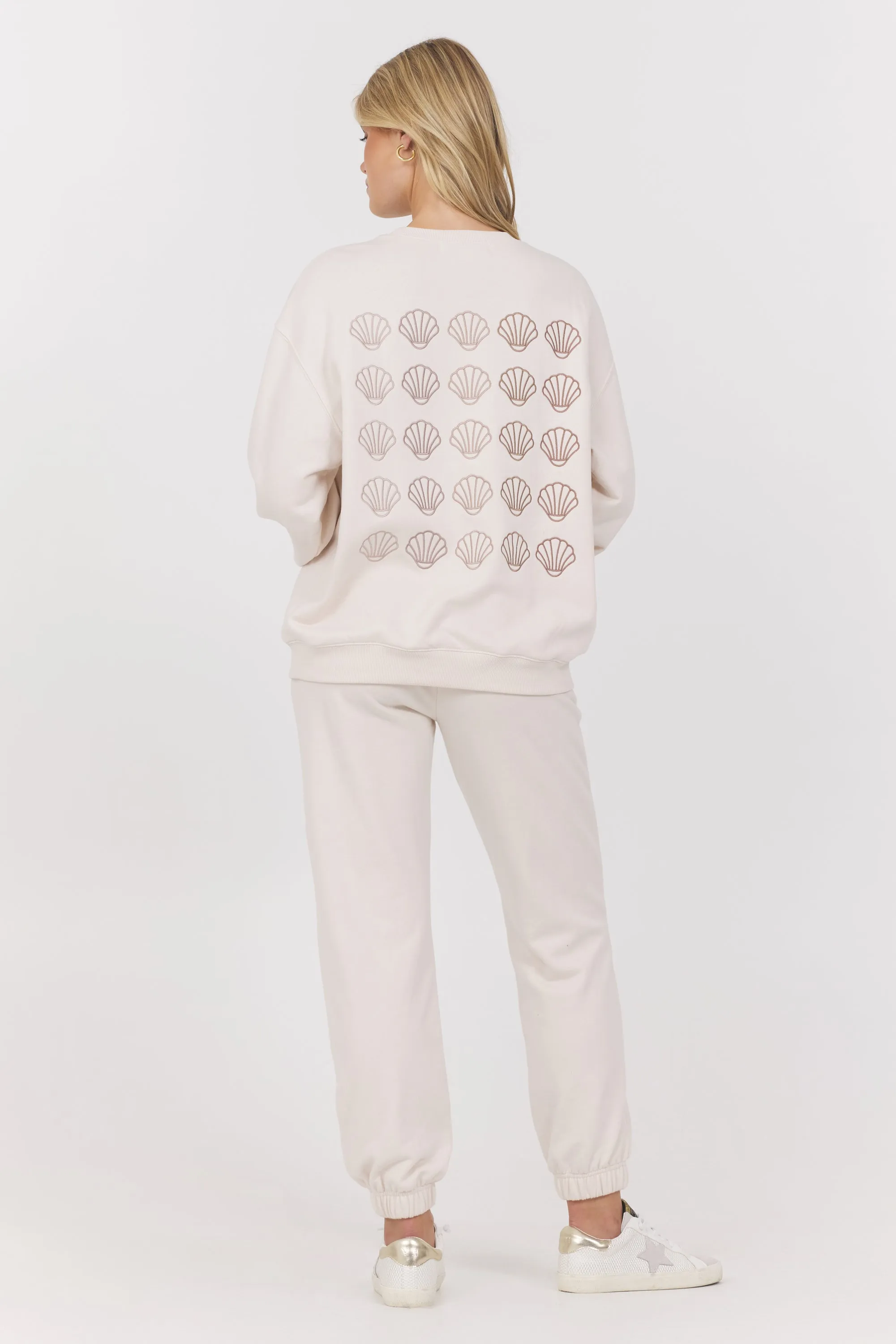 Embroidered French Terry Crew sold by Vintage Havana product image thumbnail 3