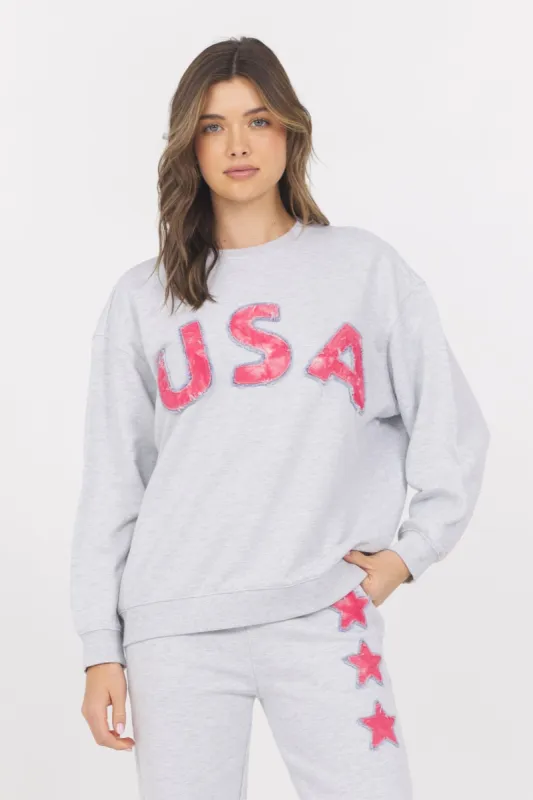 USA French Terry Crewneck sold by Vintage Havana