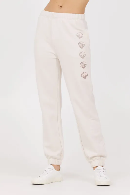 EMBROIDERED FRENCH TERRY JOGGERS sold by Vintage Havana