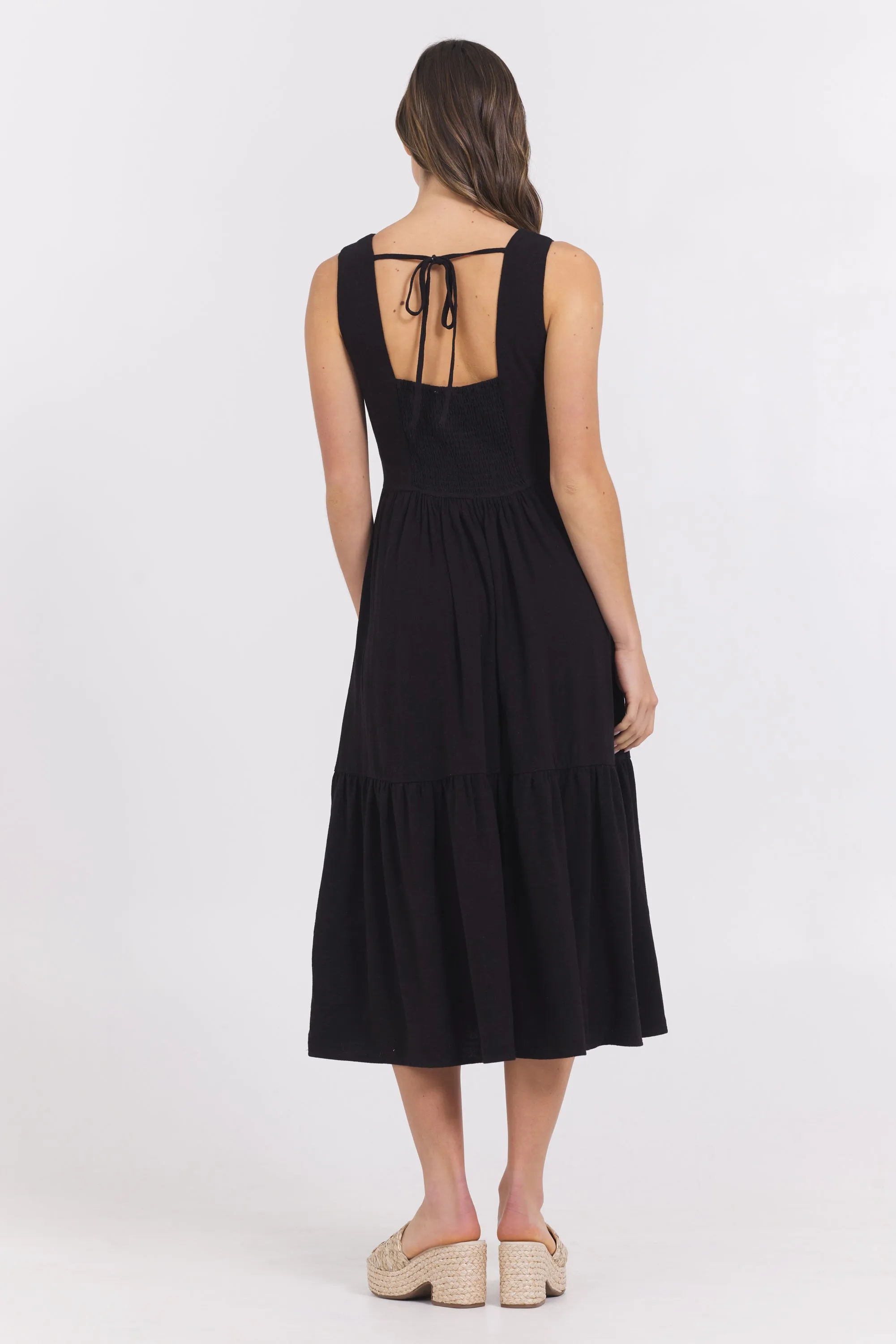 Linen Maxi Dress sold by Vintage Havana product image thumbnail 3