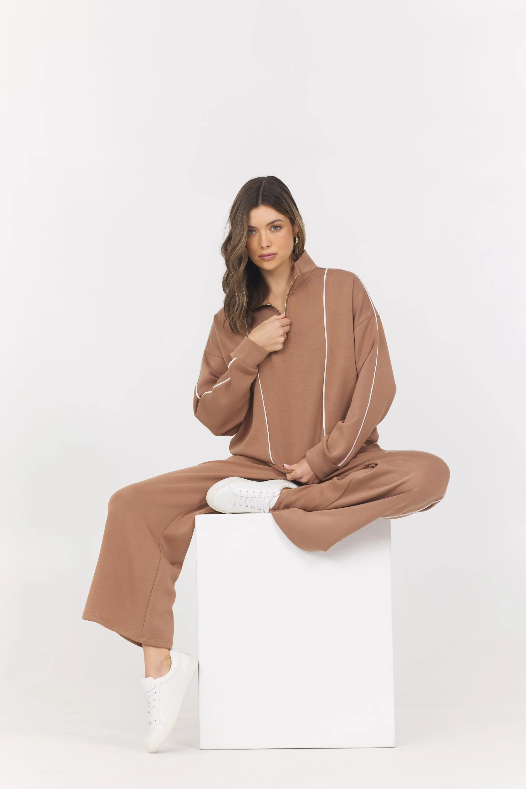 Cloud w/ Piping Wide Leg sold by Vintage Havana product image thumbnail 3