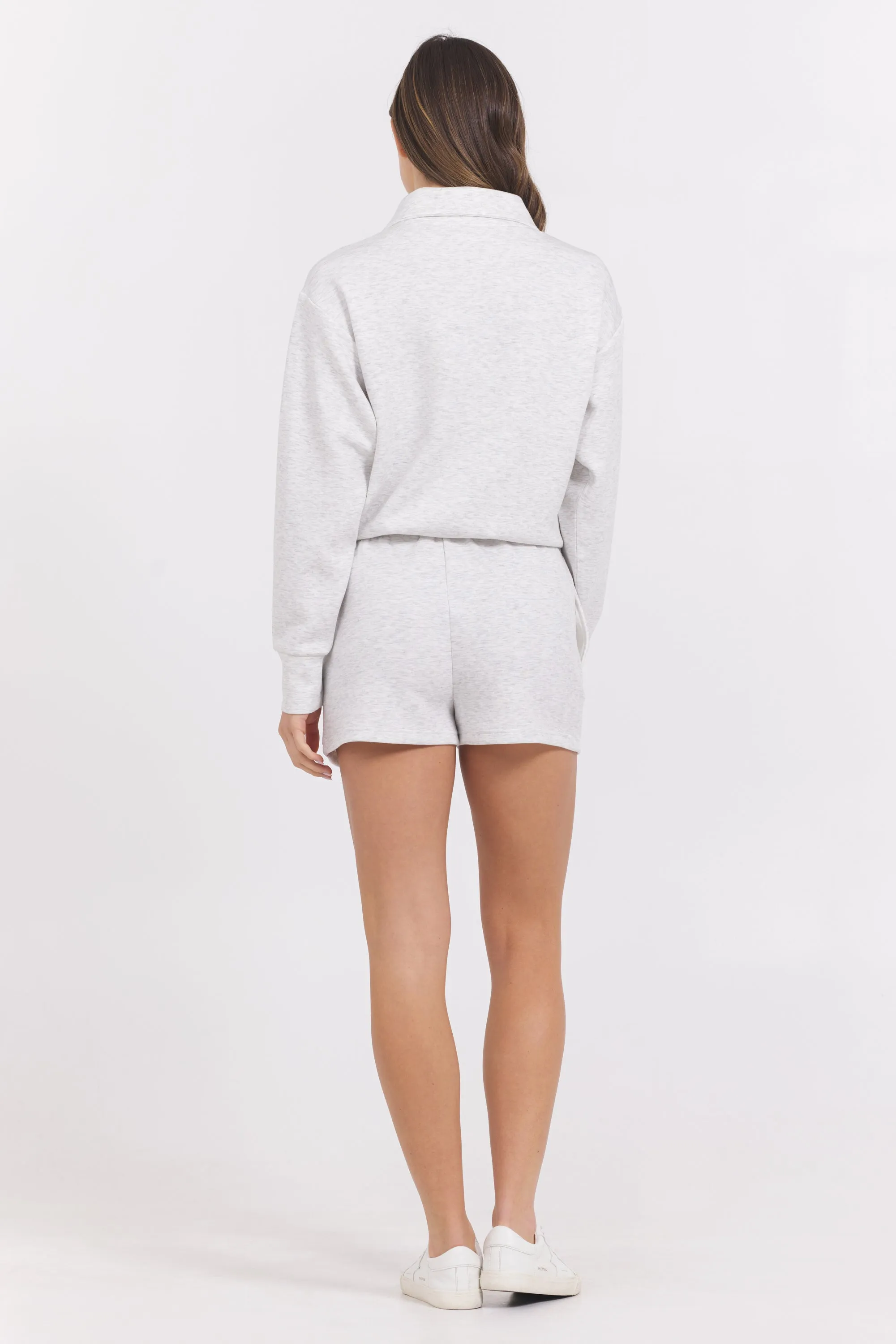 Varsity Grey Cloud Quarter Zip sold by Vintage Havana product image thumbnail 2