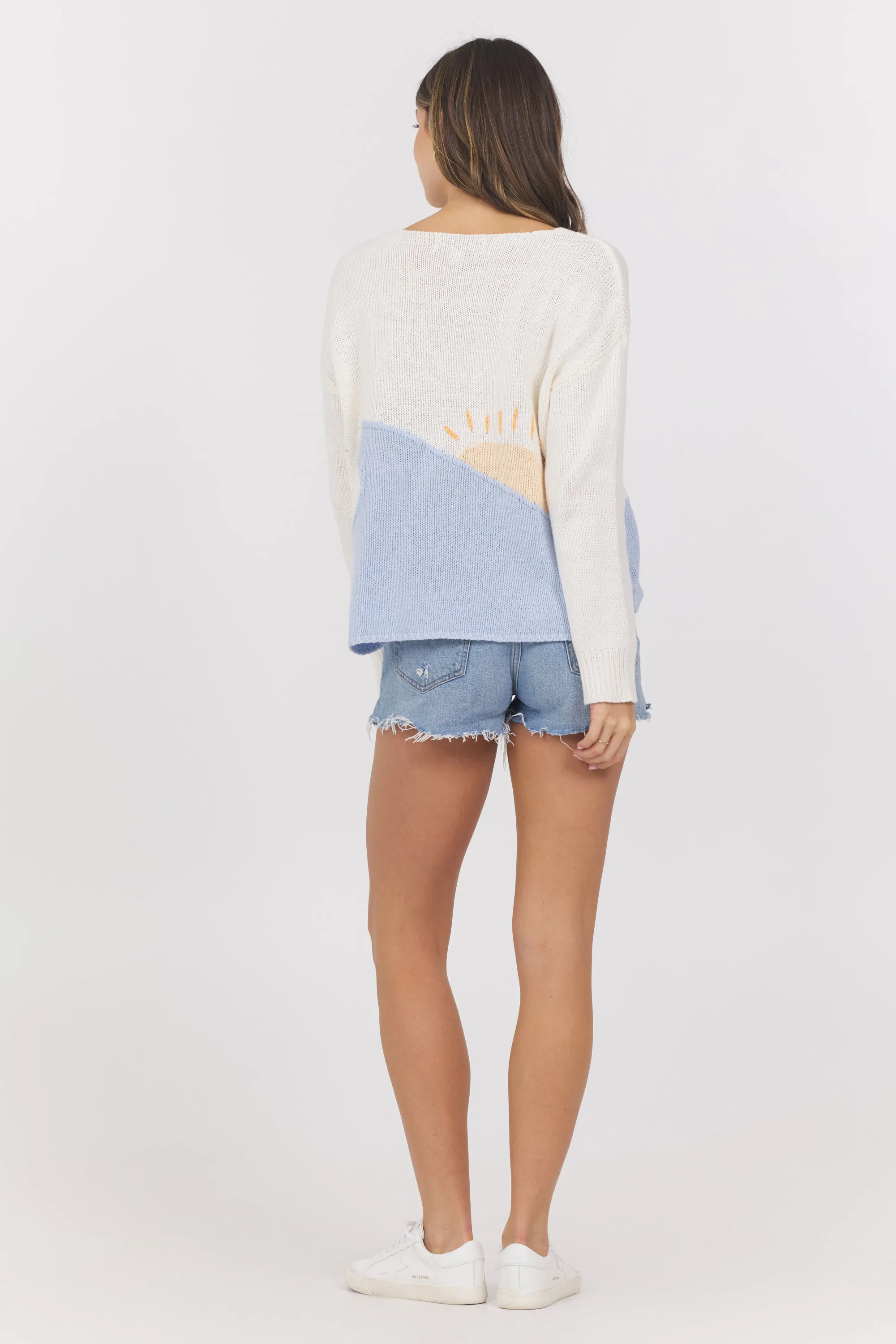 Ocean Sunrise Beach Sweater sold by Vintage Havana product image thumbnail 3