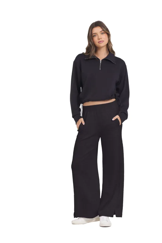 Black Cloud Top + Pant 2-Piece Set sold by Vintage Havana