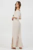 Heather Oatmeal Knit Top + Pants 2-Piece Set sold by Vintage Havana