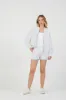 Grey Icicle Fleece Zip Up + Joggers 2-Piece Set sold by Vintage Havana